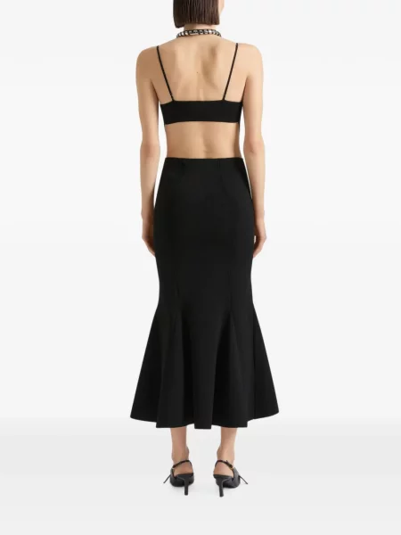 Lung rochie Givenchy tricotate negru