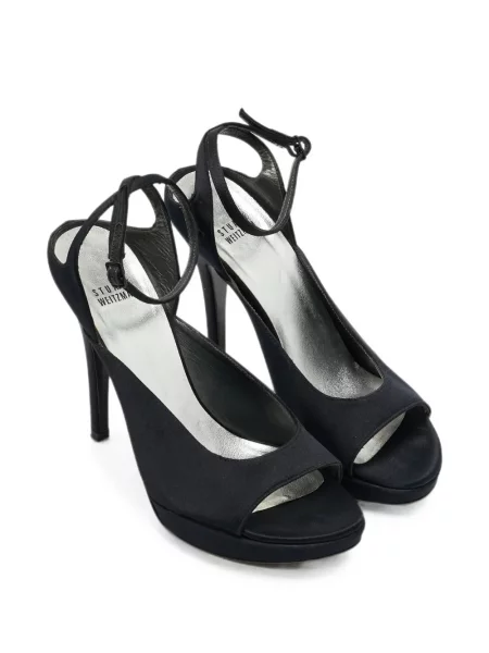Sandale Stuart Weitzman cu bretele negru