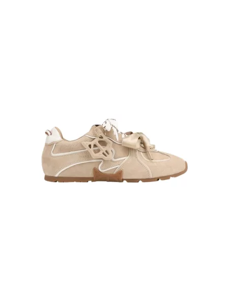 Sneakersy Naked Wolfe zamszowe beżowe