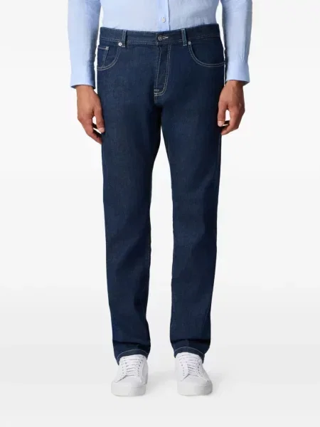 Blugi Brooks Brothers cu 5 buzunare albastru