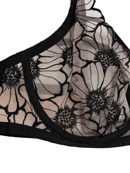 Sutien Chantelle cu model floral cu aplicații