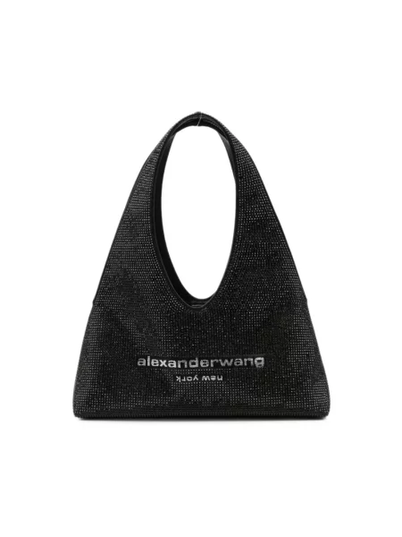 Torebka Alexander Wang skórzana czarna