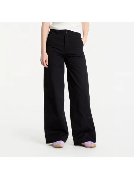 Pantaloni Dickies Wide Leg Work Pant Black negru