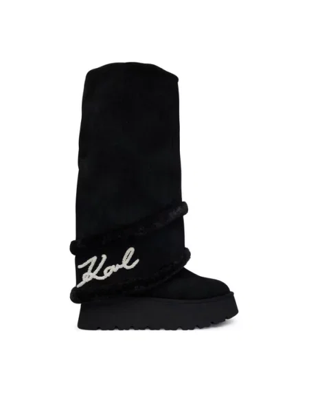 Сапоги Karl Lagerfeld черные