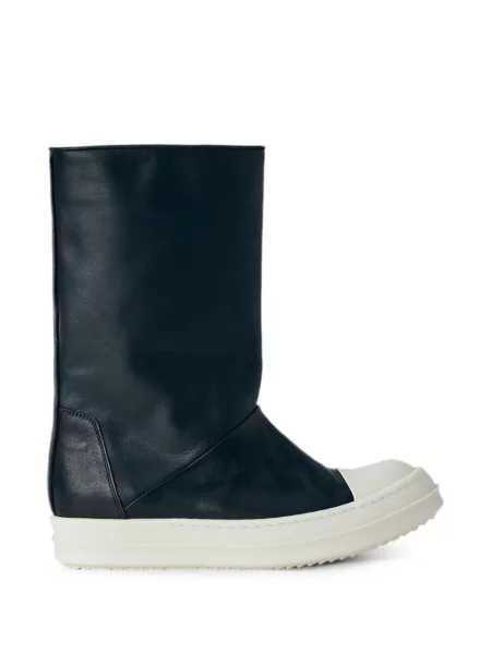 Cizme de cauciuc Rick Owens din piele negru