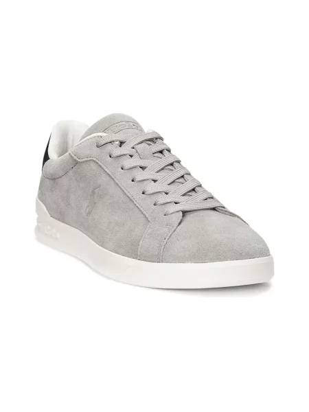Polo Ralph Lauren sneakersy zamszowe Hrt Crt II szare