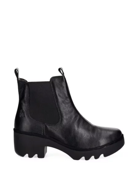 Botine chelsea Fly London chunky negru