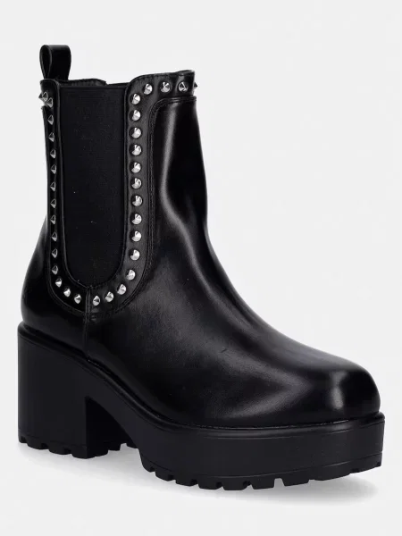 Chelsea Koi Footwear Anise Studded Chelsea Boots črna