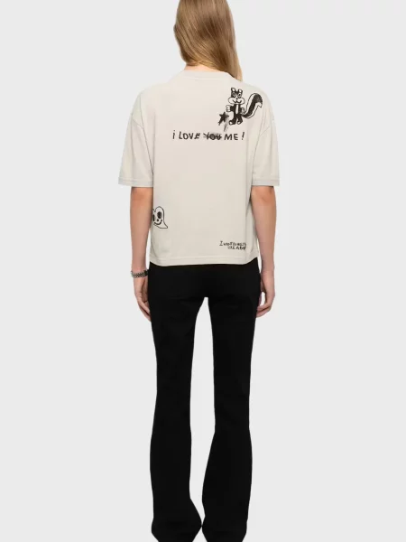 Футболка Zadig&voltaire серая
