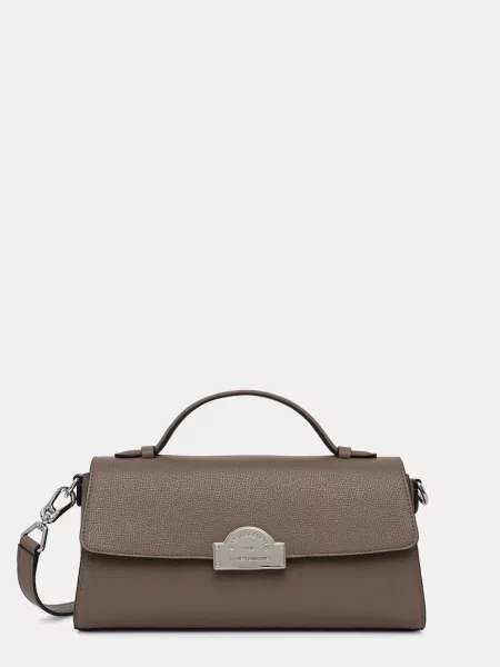 Geanta crossbody Karl Lagerfeld din piele maro