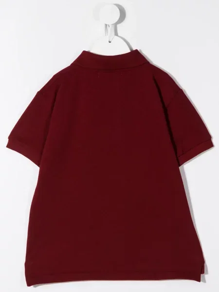 Koszulka polo dziecięca Comme Des Garcons Play czerwona