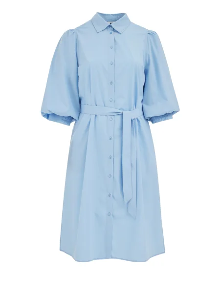 WE Fashion Rochie deschis albastru