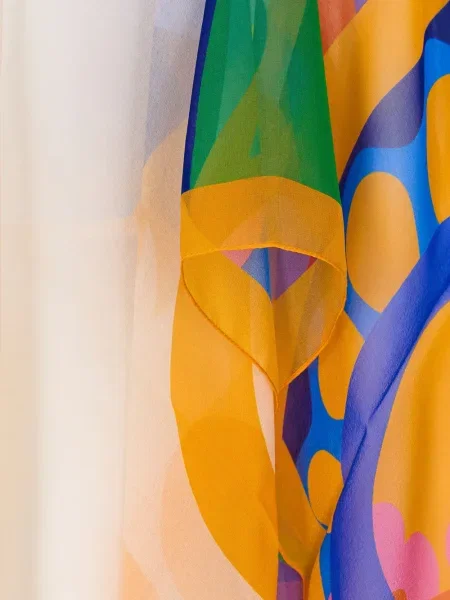 Top Etro cu imagine albastru