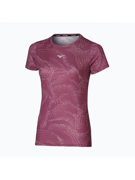 Tricou de alergare pentru femei Mizuno Impulse Core Graphic Tee quartz violet
