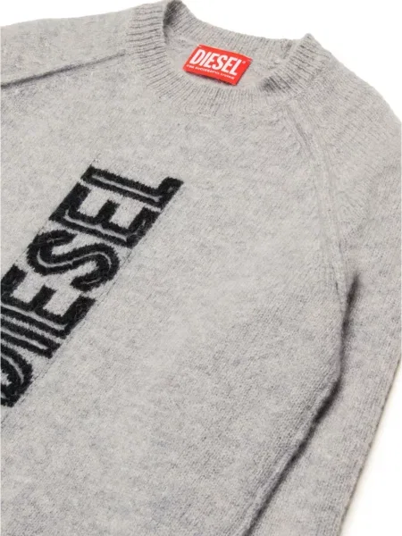 Sweter dziecięcy Diesel szary