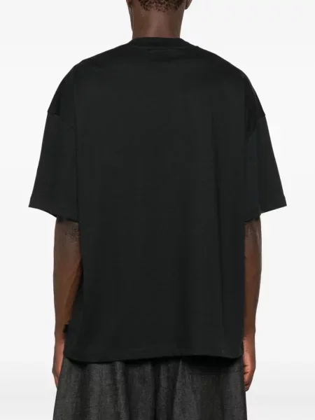 Tricou Wrstbhvr scurt negru