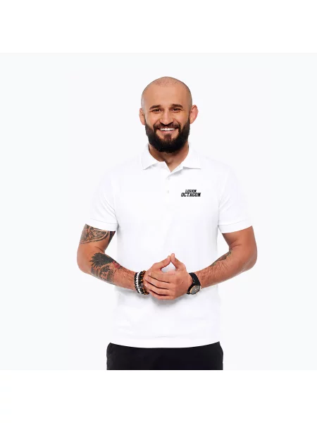 Koszulka polo Octagon Legion HFT Polo white biała