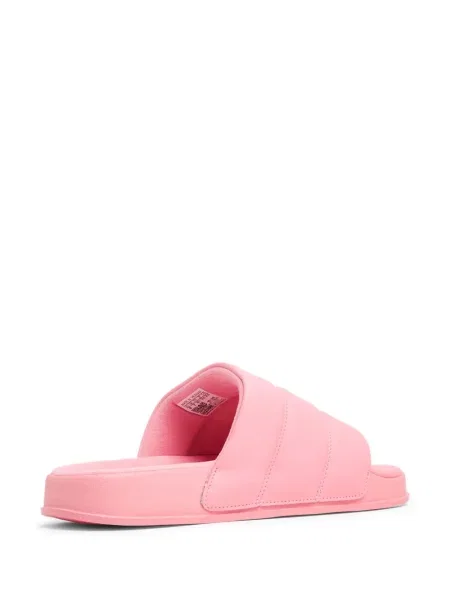 Велурени чехли Adidas розово