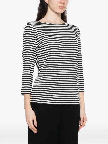Top Marella w paski czarny