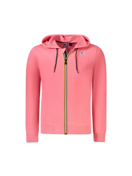 Bluza z kapturem K-way różowa
