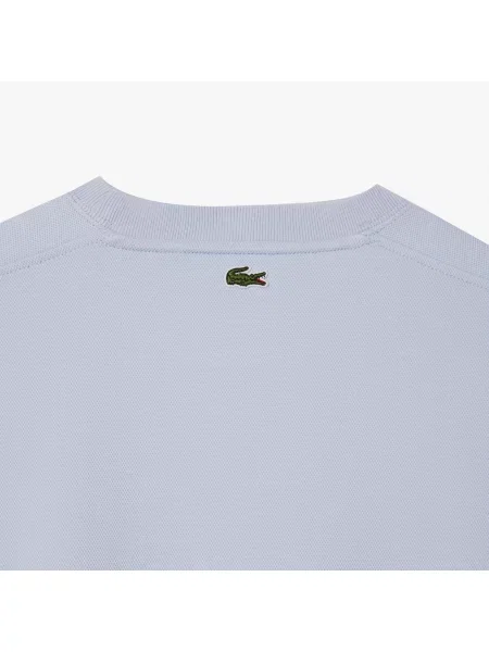 Lacoste Bluza Dresowa Oversized Double Face Jogger niebieska