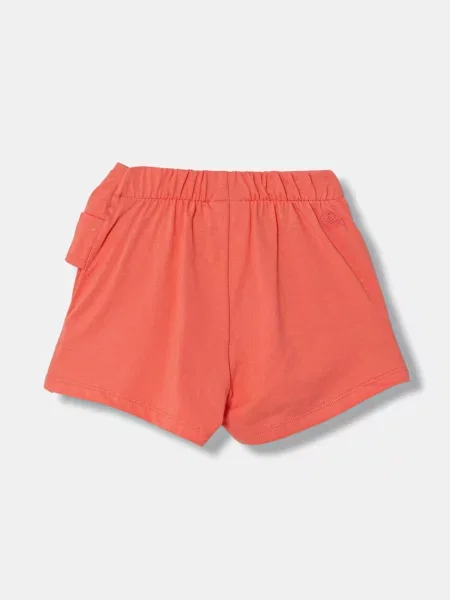 United Colors of Benetton teplákové šortky oranžové