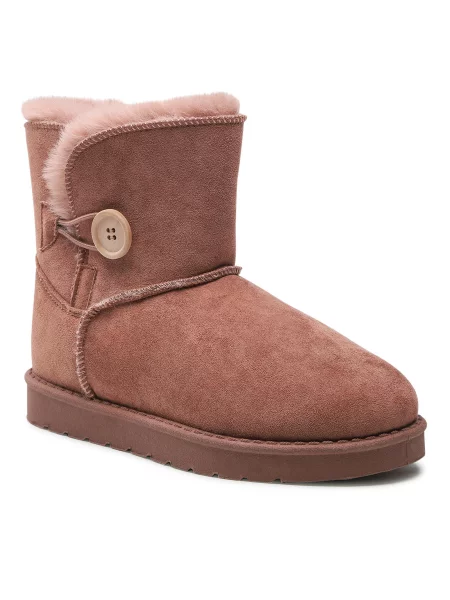 Дутики Nelli Blu коричневые