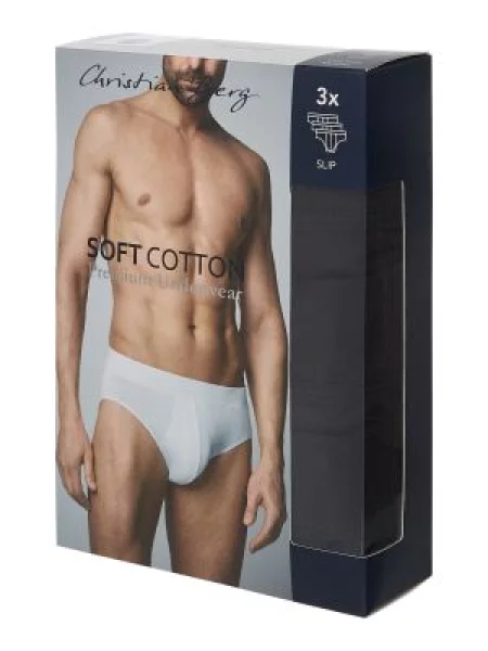 Slipy w zestawie 3 szt. Christian Berg Men