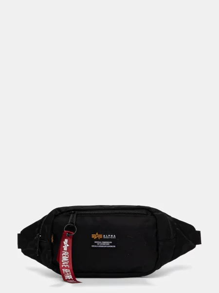 Сумка на пояс﻿ Alpha Industries Crew Waist Bag чорний