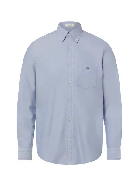 Gant koszula casual Mężczyźni Regular Fit M niebieski