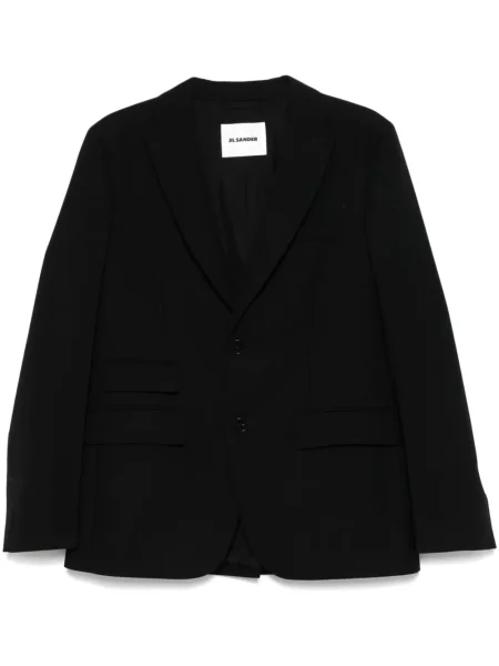 Sacou Jil Sander de lână negru