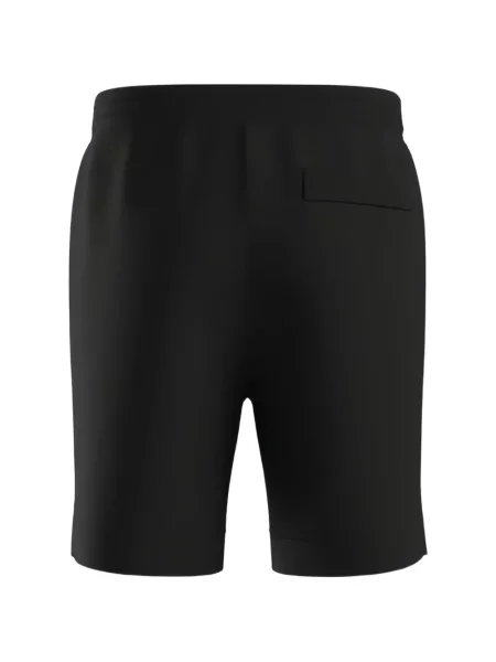 Pantaloni scurți Boss din jerseu cu autograf negru