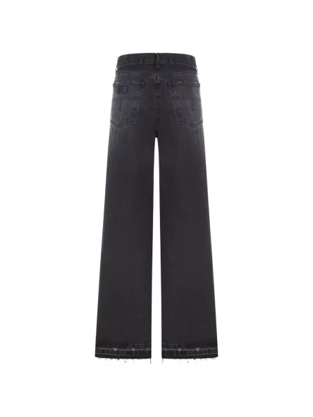 Blugi Lois Jeans zdrențuiți negru