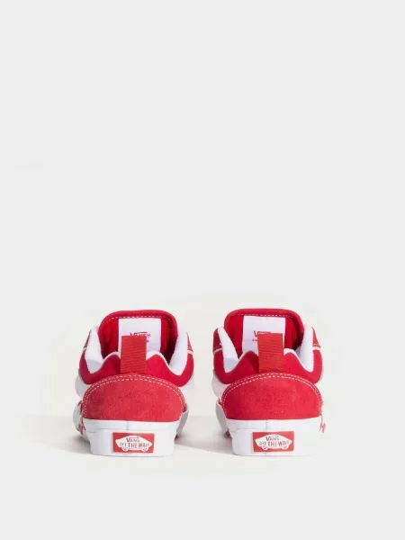 Дитячі Кеди низькі Vans KNU SKOOL BOLT шкіра/текстиль червоний