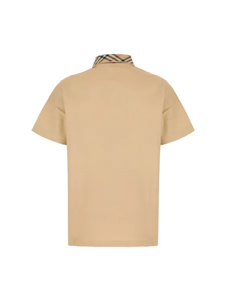 Koszula Burberry wełniana beżowa