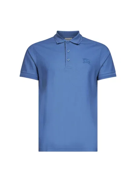 Koszulka polo Burberry niebieska