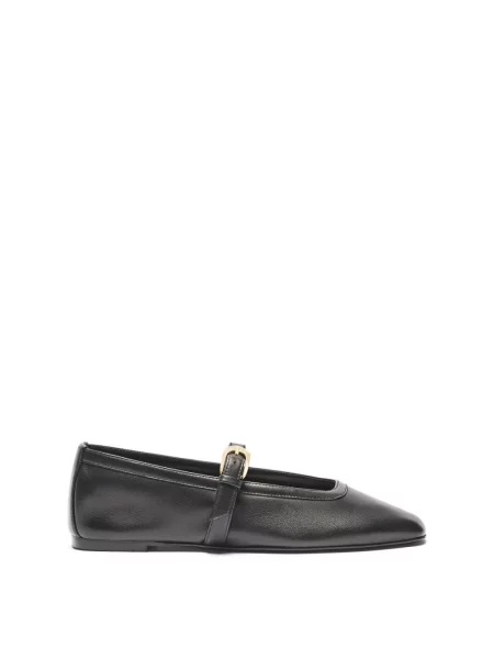 Balerinki Stuart Weitzman bez obcasa czarne
