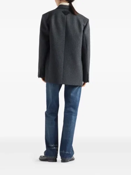 Blugi Prada cu 5 buzunare albastru