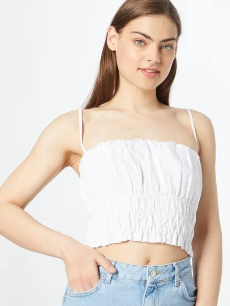 Abercrombie & Fitch Top fehér