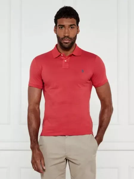POLO RALPH LAUREN Tenisz póló | pique piros