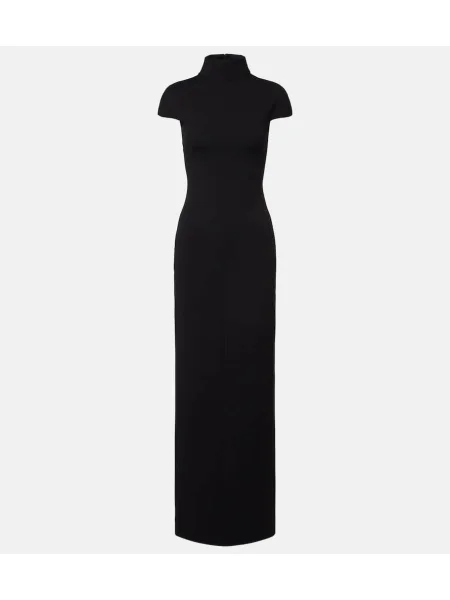 Rochie maxi Solace London de costum negru