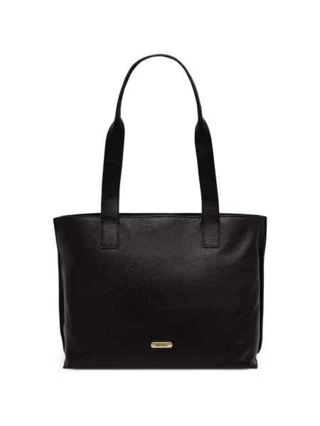 Shopper kabelka Barbour čierna
