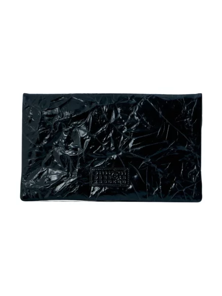 Torebka Mm6 Maison Margiela skórzana z autografem czarna