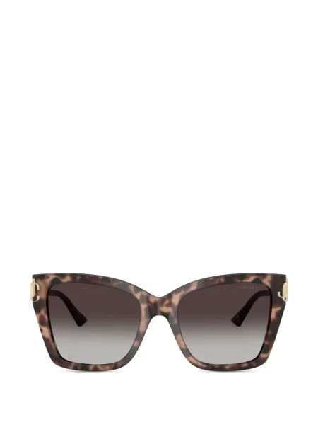 Ochelari de soare Jimmy Choo Eyewear cu autograf maro