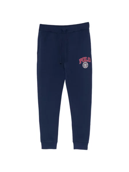Hanorac din fleece Polo Ralph Lauren din fleece cu autograf albastru