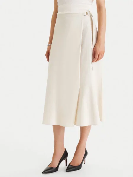 BOSS Trapezno krilo Vuleran 1 Écru