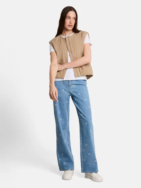 TOM TAILOR DENIM Džínsy Linou denim modrá