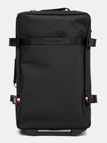 Kovček Tommy Hilfiger črna