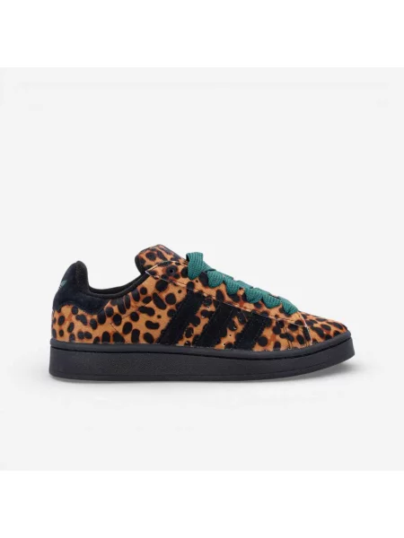 Pantofi Adidas cu imagine cu model leopard alb