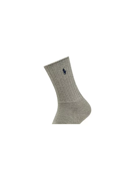 Polo Ralph Lauren klasické ponožky šedá